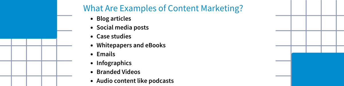 Examples of Content Marketing