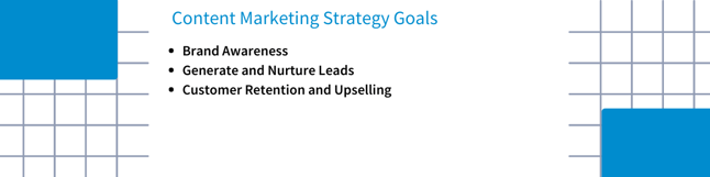 CMS Strategy Goals list