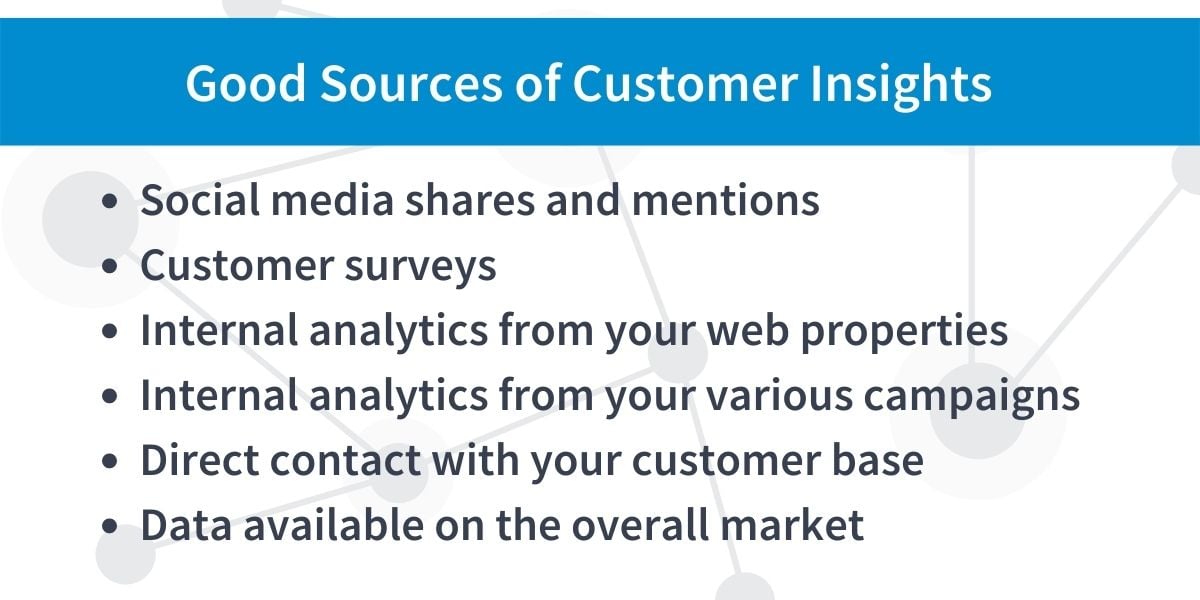 Good Sources of Customer Insights