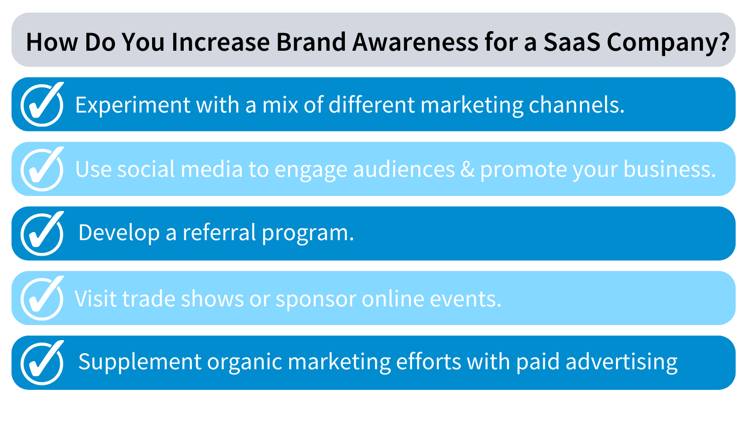 How Do You Increase Brand Awareness for a SaaS Company