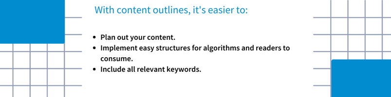 Content Outline Benefits List