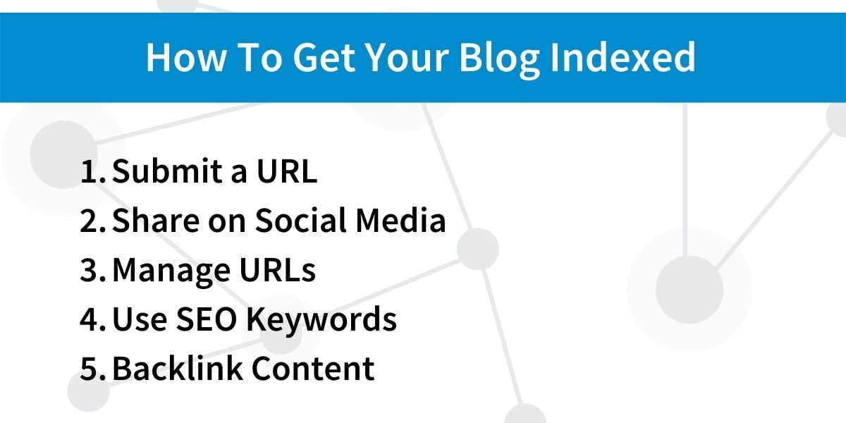 How To Get Your Blog Indexed