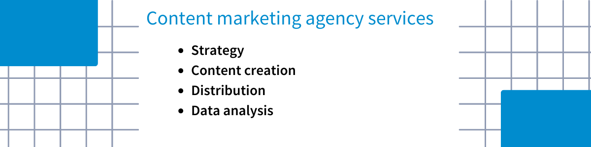 Content marketing agency services
