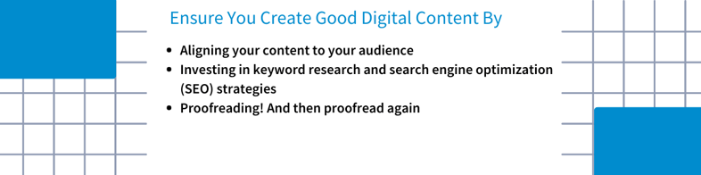 Good Digital Content List