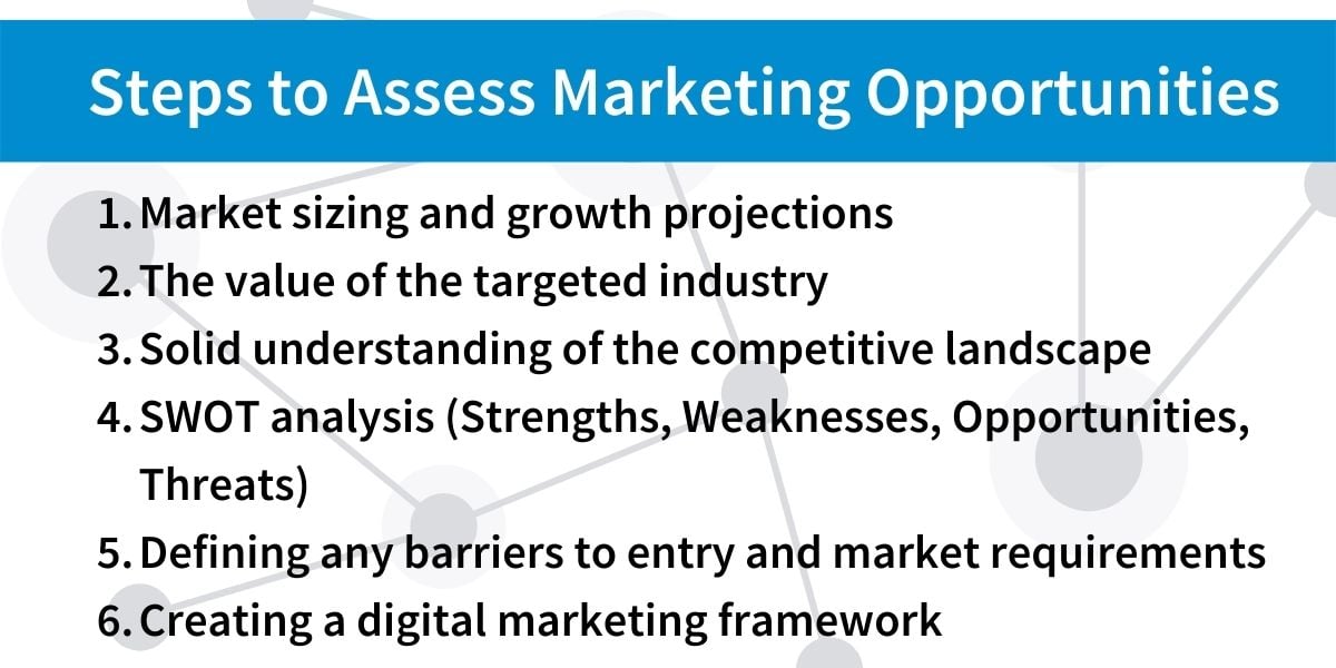 Steps to Assess Marketing Opportunities