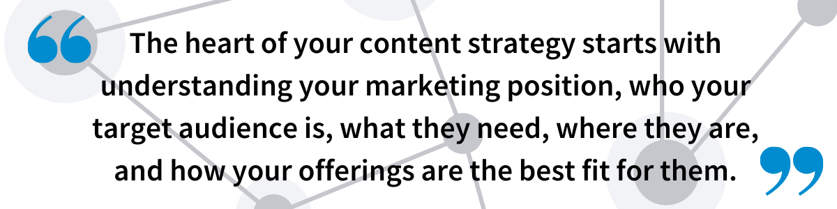 What the heart of content strategy is