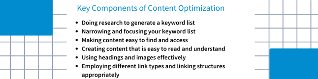 Components of Content Optimization
