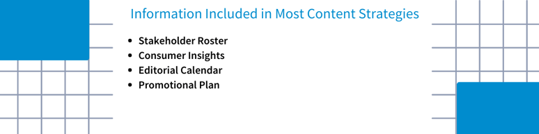 List for Content Strategy