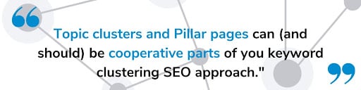 cooperative parts of your keyword clustering SEO approach