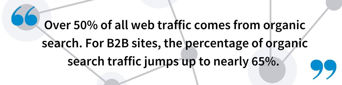 web traffic organic search