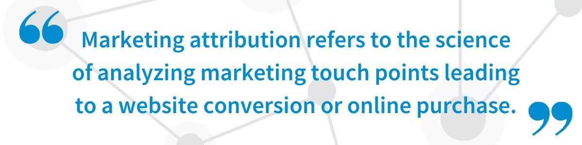 Marketing Attribution Definition