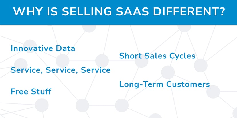 Why is selling SaaS different