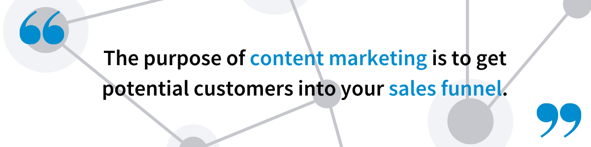 Purpose of Content Marketing