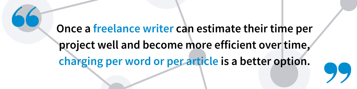 how much to pay a freelance writer for an article