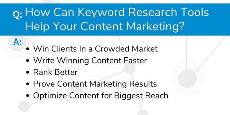 Q&A how can keyword research tools help