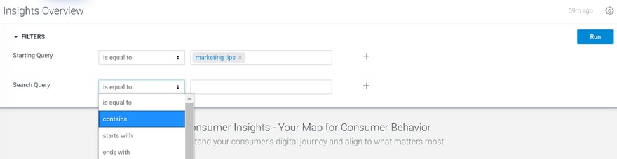 DemandJump Filter Dropdown Feature