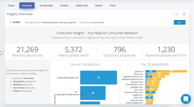 consumer insight report example