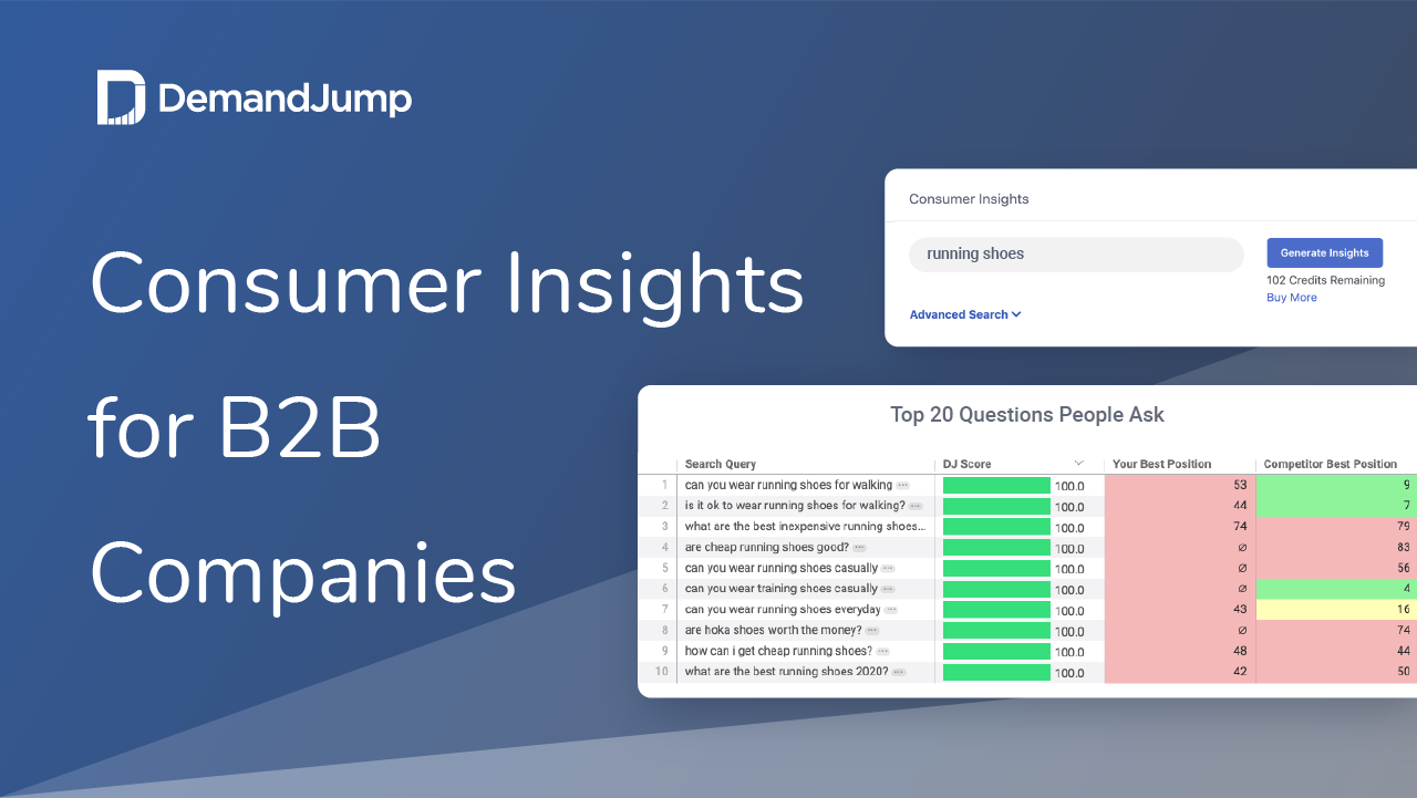 Consumer Insights for B2B Companies